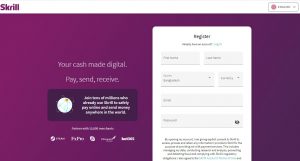Open an Account from India on Skrill