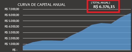 curva de capital anual